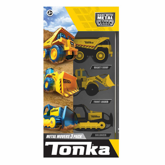 Tonka Metal Movers 3 Pack Package Front